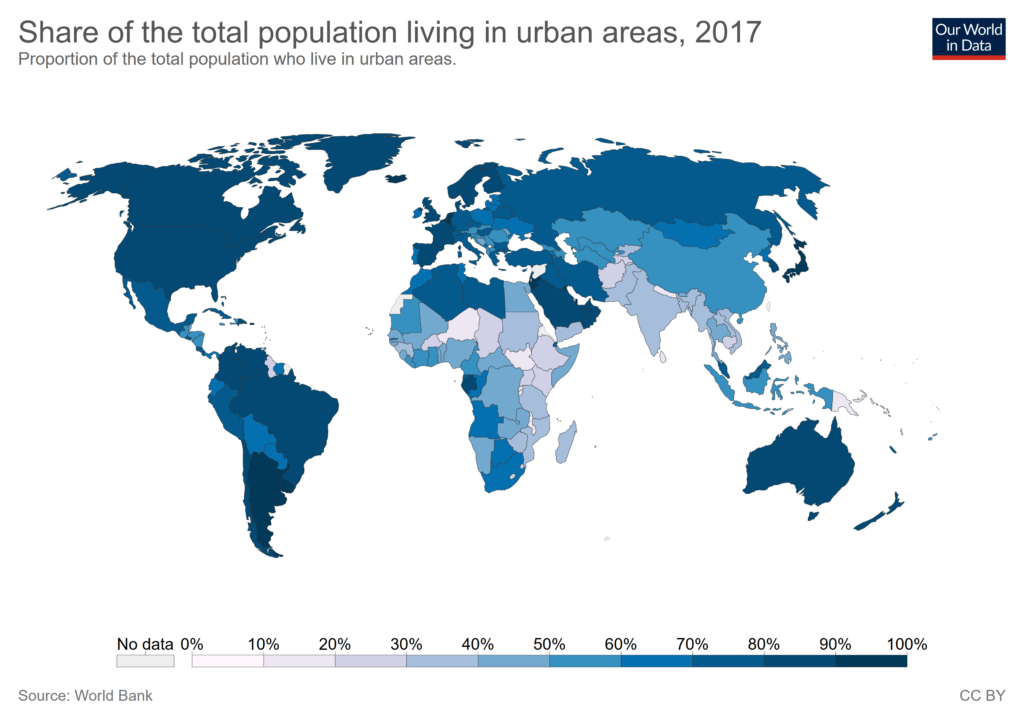 urbanization In Iran