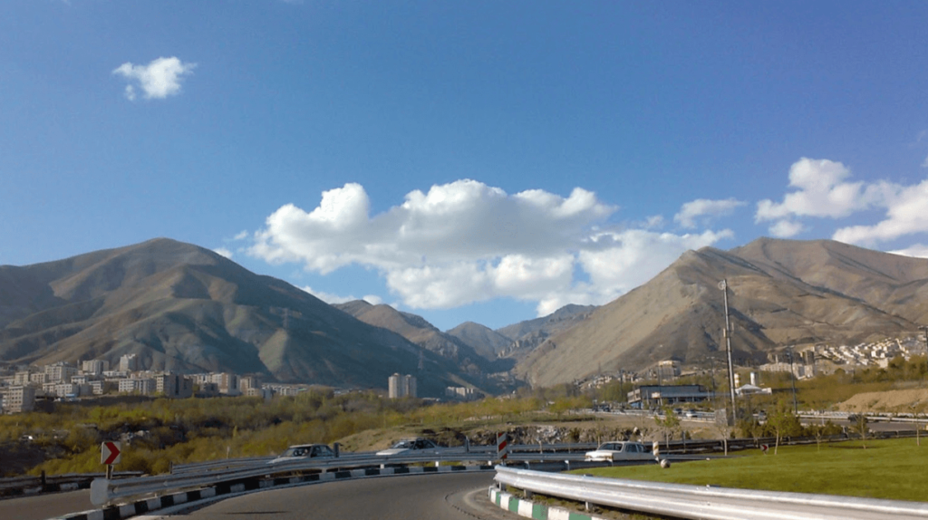 Farahzad district in tehran