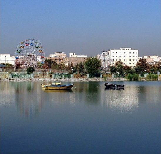 Razi Park district in tehran 